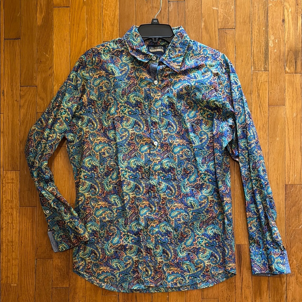 Paisley Long Sleeve Shirt - Multicolor